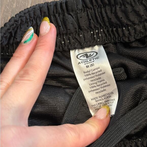 Set of 2 Boys' Athletic Shorts – Medium/Large (Blue & Black) - Picture 2 of 4